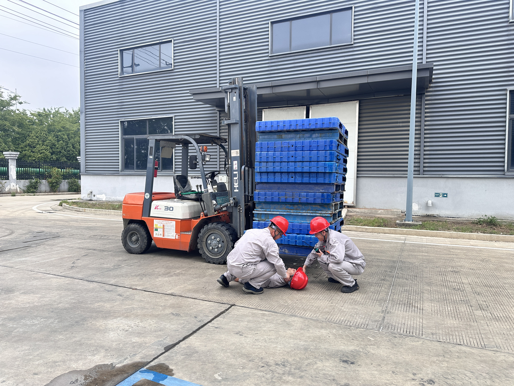 江苏超力成功举办安全生产事故应急救援演练